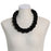 Kizito Necklace - Green & Purple