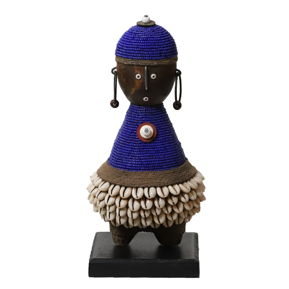 Beaded Namji Doll 91 Blue