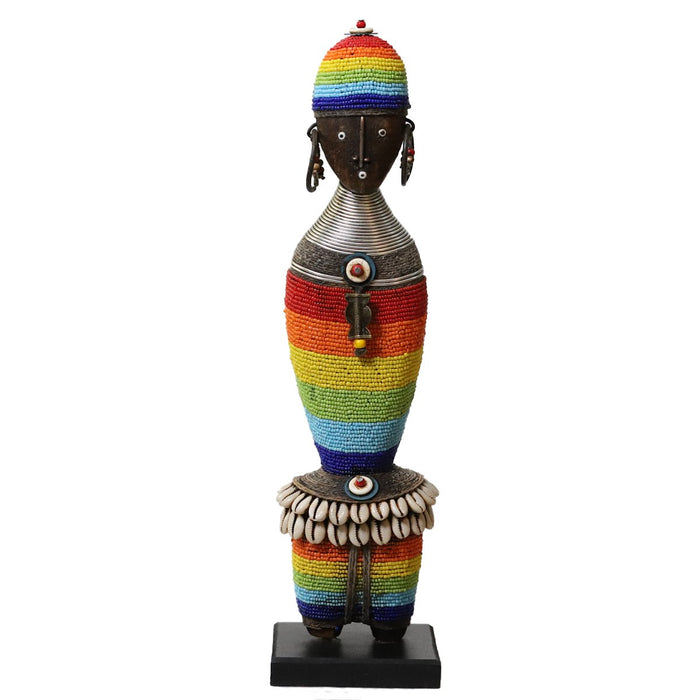 Beaded Namji Doll 502 | Rainbow Set of 2