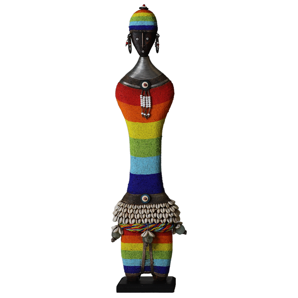 Beaded Namji Doll 92 Rainbow