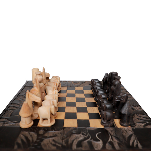 Elephant Chess Set | Handmade in Tanzania