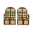 Yoruba Beaded Arm Chair Set of 2 | Black