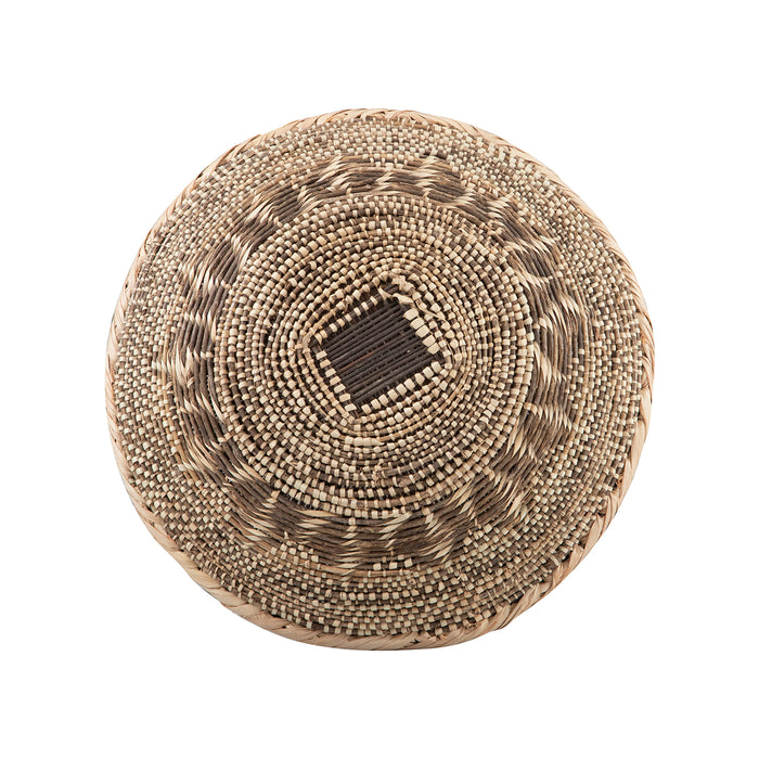 Zambia Double Weave Tonga Pattern Baskets | Small