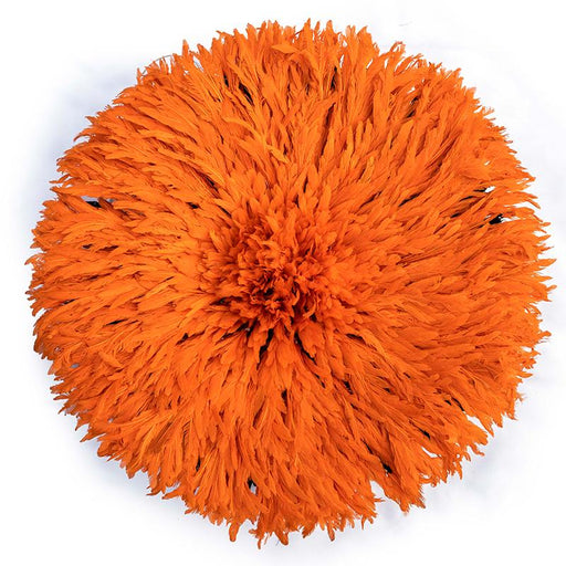 Juju Hat Orange (Bamileke Headdress)