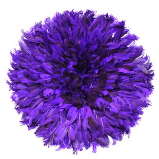 Juju Hat Purple (Bamileke Headdress)