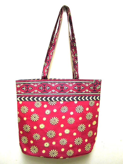 Kanga Tote Bag - Pink