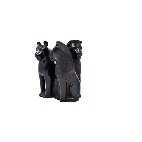 Lion Family Sculpture 02