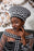 Zulu Beaded Basket Hat - Black and White Checkered Pattern | Made in South Africa