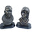 Maasai Couple Bust Sculpture