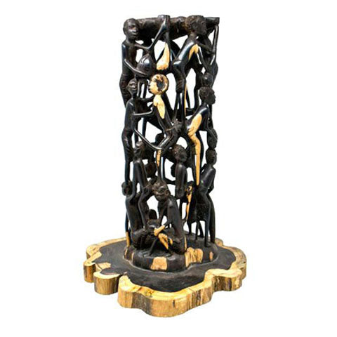 Makonde Ujamaa Family Tree of Life Sculpture 01