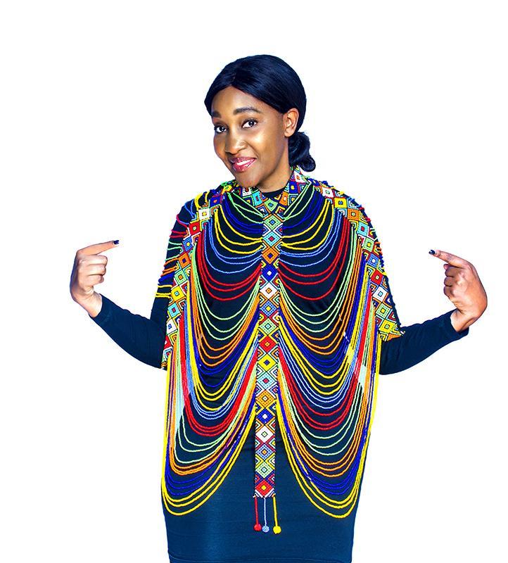 Maridadi Long Beaded Body Adornment 02 — Luangisa African Collection