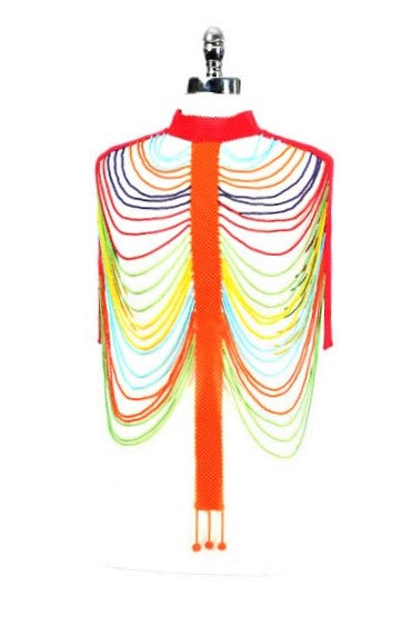 Maridadi Long Beaded Body Adornment 06