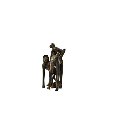 Monkey Family Sculpture 07