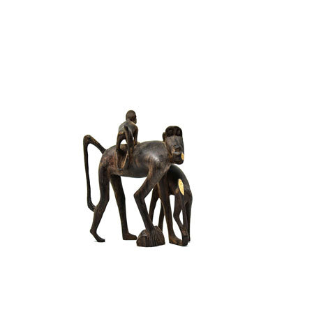 Monkey Family Sculpture 07