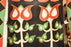 Yoruba Beaded Arm Chair Set of 2 | Black