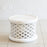 Bamileke Table or Stool | Vintage White