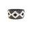 Moyo Beaded Bangle Black & White