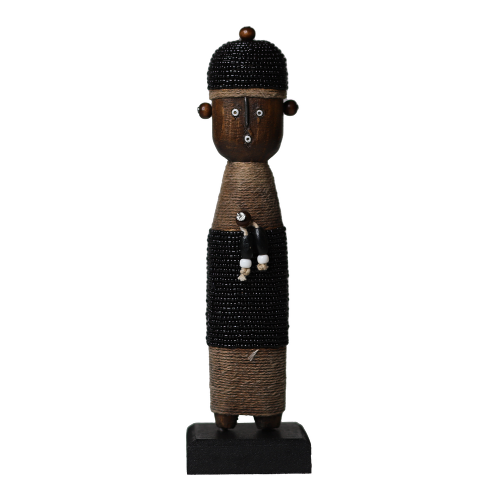 Beaded Namji Doll 72 Black