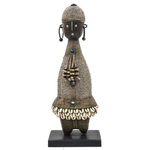 Beaded Namji Doll 87 Silver