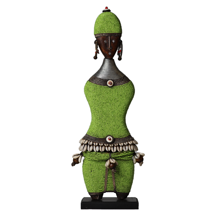 Beaded Namji Doll 93 Green