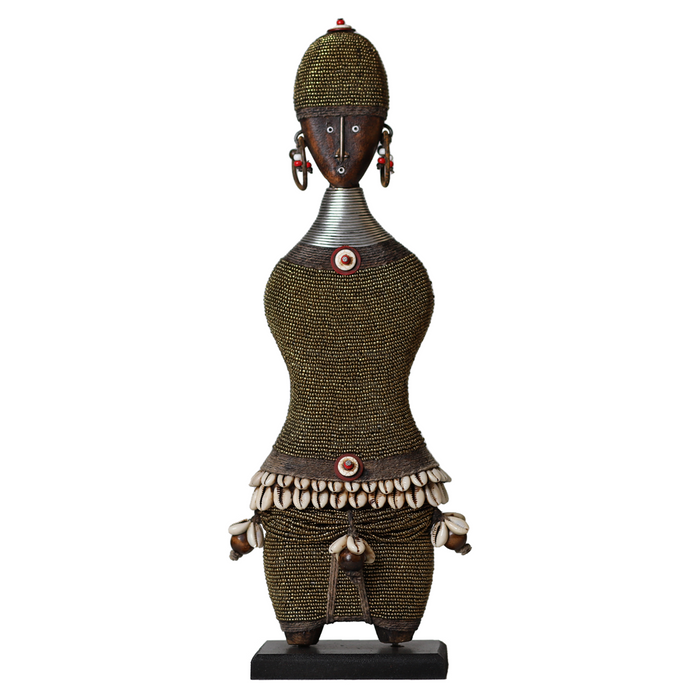 Beaded Namji Doll 93 Gold