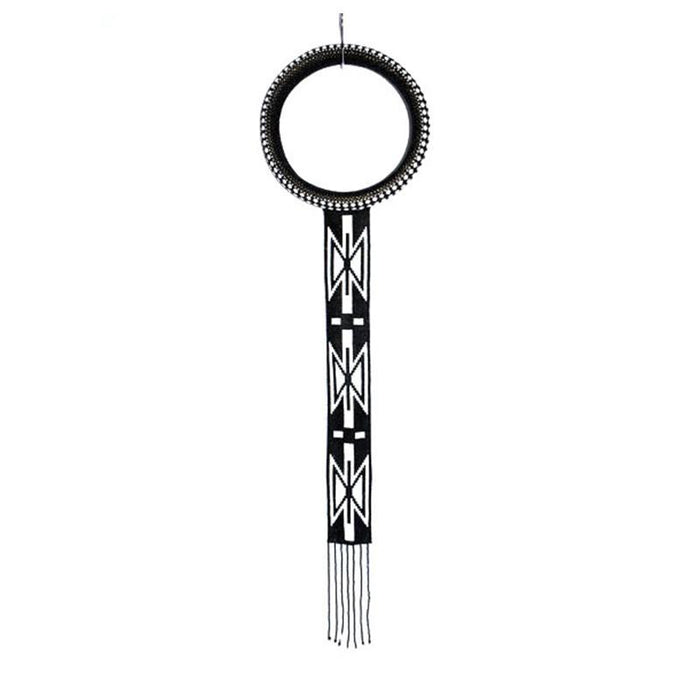 Ndebele Neck Ring with Tie 04