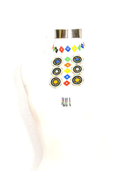 Chi Short Beaded Necklace 02 | Handmade in Tanzania