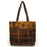 Tie Dye Tote Bag - Brown