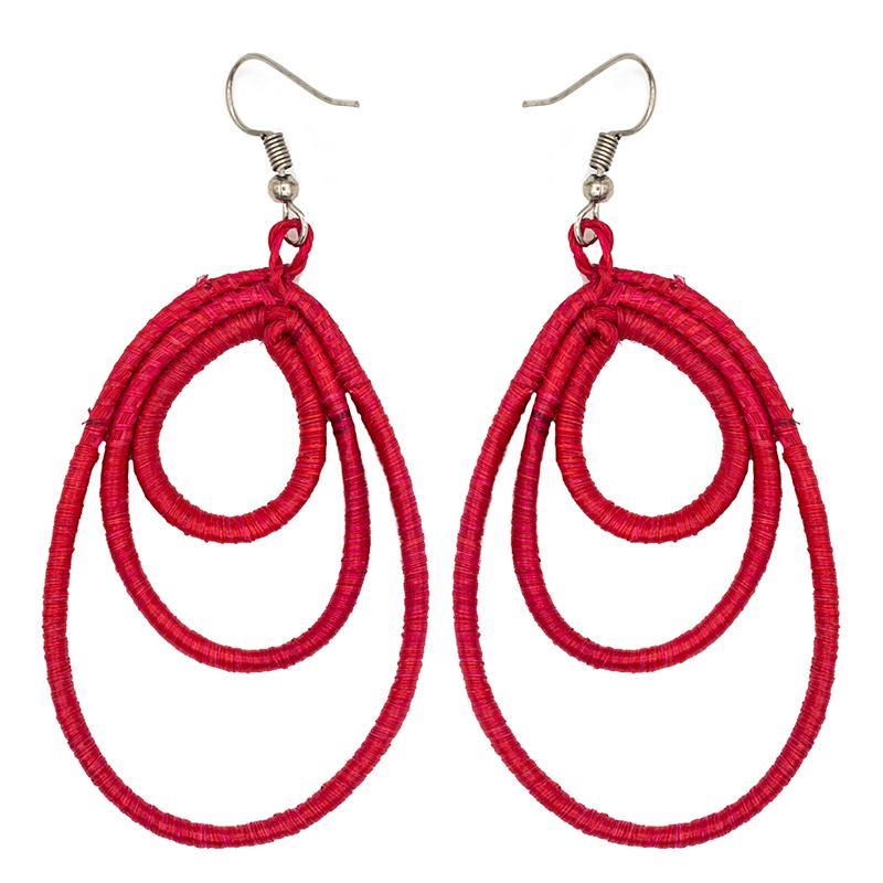 Machozi Embroidery Earrings 07