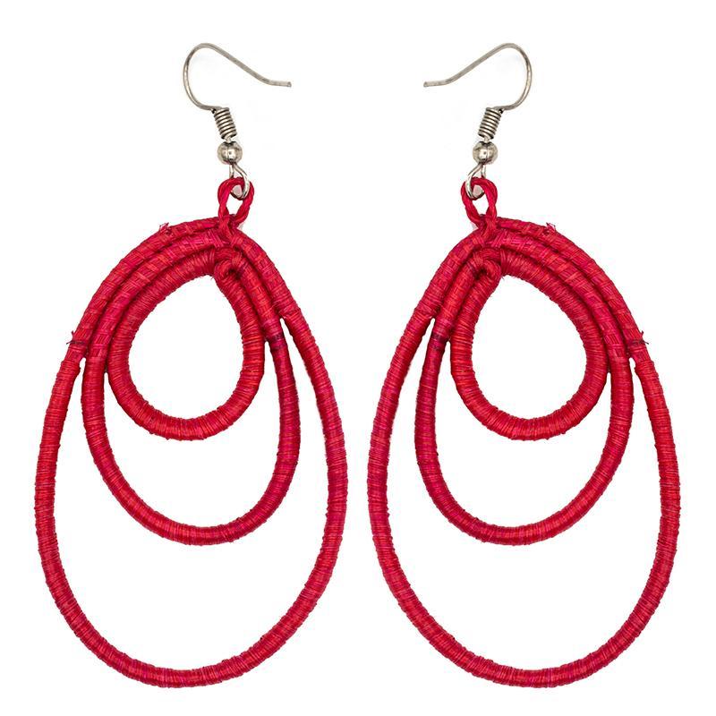 Machozi Embroidery Earrings 07