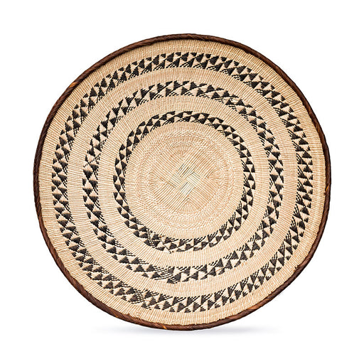 Tonga Pattern Platter Basket | Large