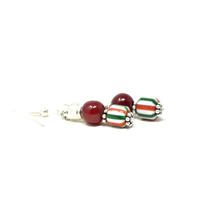 Trade Beads Earrings 04