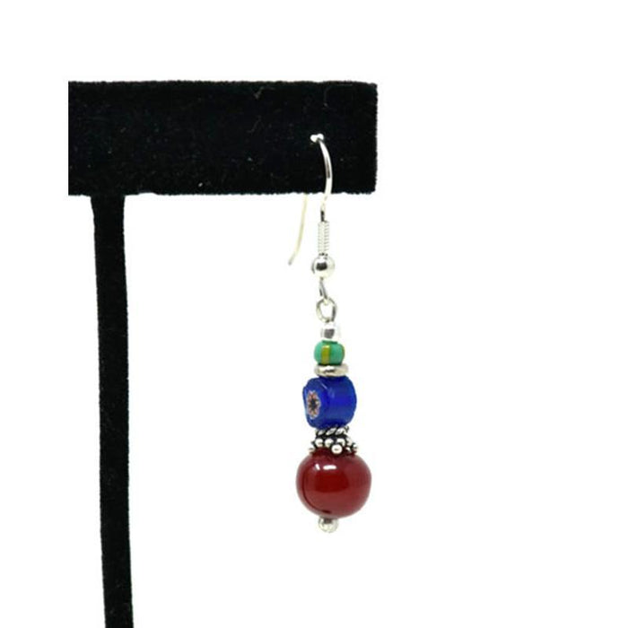 Trade Beads Earrings 07