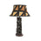 Ujamaa Lamp with Round Mud Cloth Shade 01