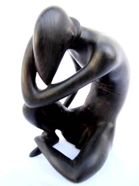 Thinker Wingu by Joseph Singombe