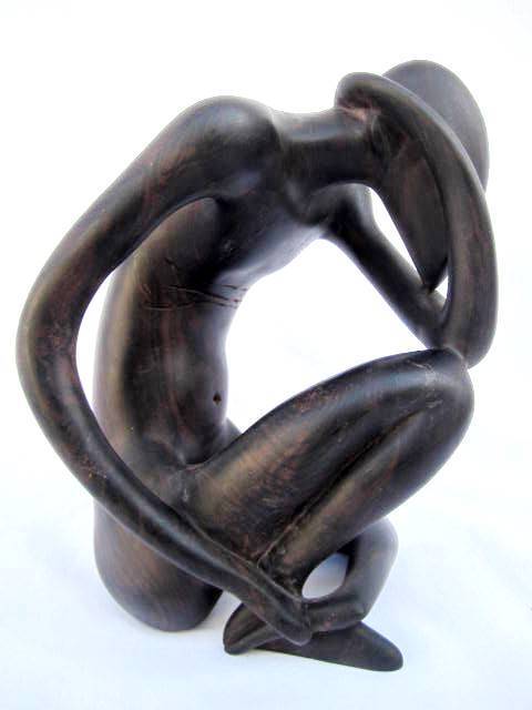 Thinker Wingu by Joseph Singombe