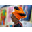 Xhosa Duku Beaded Headdress - Orange & Black
