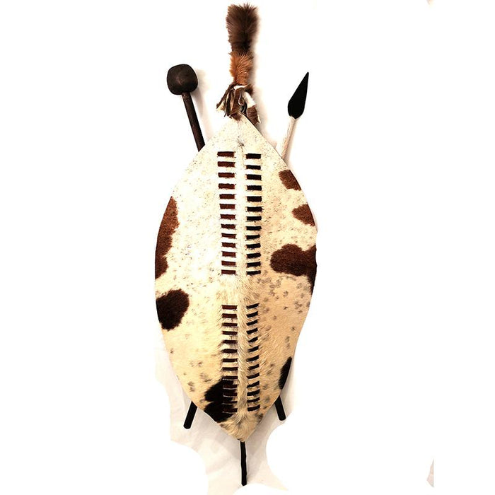 Zulu Shield XL with Spear and Club 03