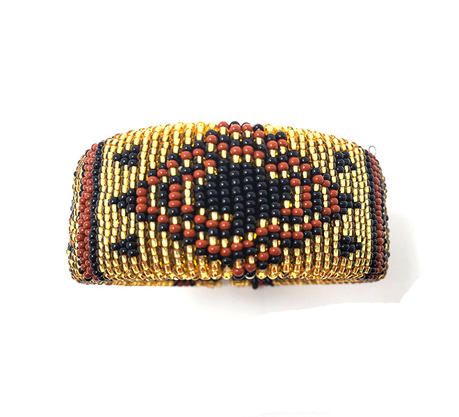 Zulu Beaded Cuff Bangle 15