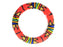 Zulu Beaded Disc Bangle Thick - Multiple colors