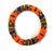 Zulu Beaded Disc Bangle Thick - Multiple colors