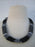 Zulu Strand Short  Necklace More Black and White 22 inches