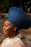 Zulu Wide Basket Hat - Blue
