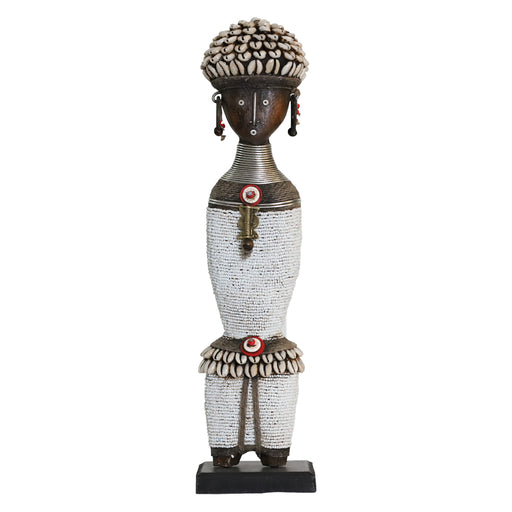 Beaded Namji Doll 38 White