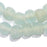 Large Recycled Glass Beads Strand | Clear Aqua