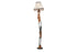 Unity Floor Lamp with Rectangle Mud Cloth Shade